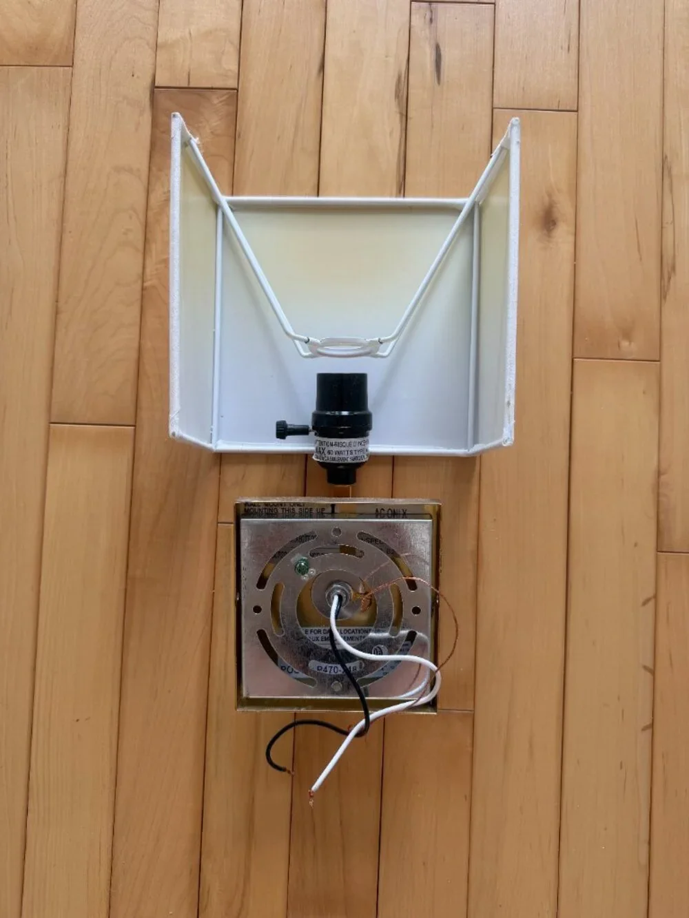 N/A hardwired wall